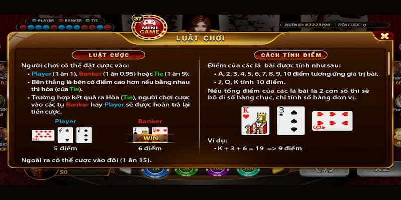 Tìm hiểu các cửa cược chính baccarat là gì một cách chi tiết