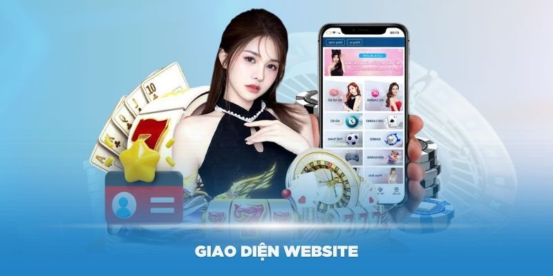 Giao diện website thân thiện và hỗ trợ rất tốt